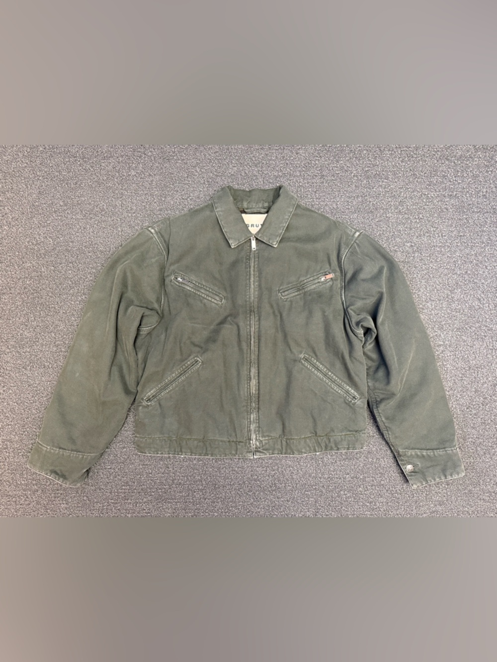 BRUT Clothing The Beiring Jacket in Khaki